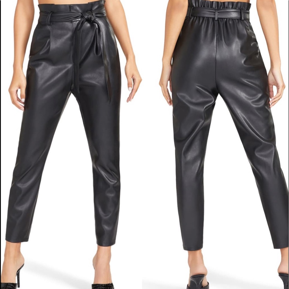 NWT bb Dakota  vegan leather pants . Size 0